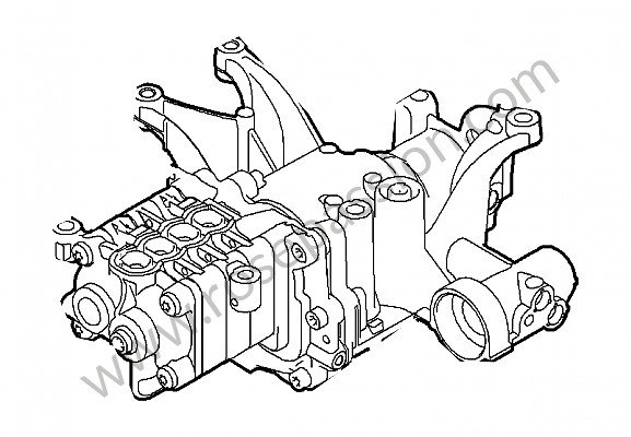 P240364 - Bomba do oleo para Porsche 997 Turbo / 997T2 / 911 Turbo / GT2 RS • 2011 • 997 turbo • Coupe • Caixa manual 6 velocidades