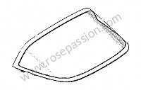 P255234 - Oculo traseiro com dispositivo vedante para Porsche 991 • 2015 • 991 c4 gts • Targa • Caixa manual 7 velocidades