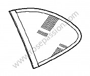 P259988 - Vidro lateral para Porsche Cayenne / 958 / 92A • 2011 • Cayenne turbo v8 500 cv / ps • Caixa automática