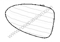 P262054 - Cristal de espejo para Porsche Macan / 95B • 2016 • Macan s diesel 245 cv