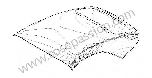 P262542 - Cobertura da capota para Porsche 991 • 2013 • 991 c4 • Cabrio • Caixa manual 7 velocidades