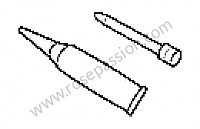 P264905 - Juego cola incl. de 5 tubo mezclador para Porsche 991 • 2012 • 991 c2 • Cabrio • Caja pdk