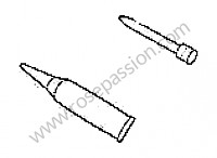 P264905 - Conjunto cola incl. quintuplo tubo de mistura para Porsche 991 • 2014 • 991 c4s • Cabrio • Caixa pdk