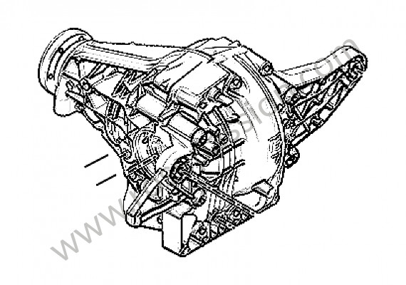 P265219 - Hinterachsgetriebe kennbuchstabe für Porsche Macan / 95B • 2016 • Macan gts