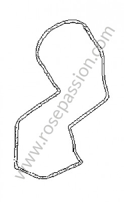 P2675 - Packing cord for Porsche 968 • 1992 • 968 • Cabrio • Automatic gearbox