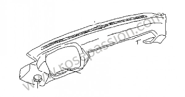 P26860 - Schalttafel für Porsche 928 • 1993 • 928 gts • Coupe • 5-gang-handschaltgetriebe