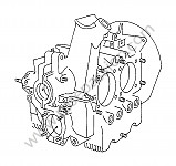P269694 - Carter moteur pour cylindre pour Porsche 356 pré-a • 1950 • 1100 (369) • Cabrio pré a • Boite manuelle 4 vitesses