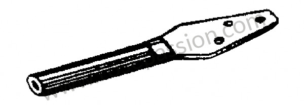 P269910 - Lever for Porsche 356 pré-a • 1953 • 1100 (369) • Cabrio pré a • Manual gearbox, 4 speed