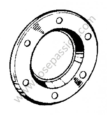 P269963 - Drip pan for Porsche 356a • 1957 • 1600 (616 / 1 t2) • Coupe a t2 • Manual gearbox, 4 speed
