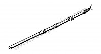 P270013 - Steering shaft for Porsche 356a • 1957 • 1600 (616 / 1 t2) • Cabrio a t2 • Manual gearbox, 4 speed