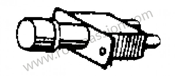 P270644 - Commutateur feux croismt pour Porsche 356 pré-a • 1954 • 1300 a (506 / 1) • Coupe pré a • Boite manuelle 4 vitesses