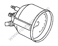 P270714 - Tachometer for Porsche 356 pré-a • 1955 • 1300 s (589 / 2) • Cabrio pré a • Manual gearbox, 4 speed