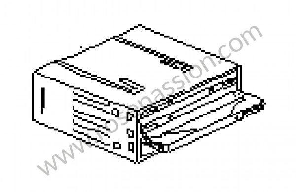 P27215 - Scatola cassette per Porsche 911 G • 1989 • 3.2 g50 • Targa • Cambio manuale 5 marce