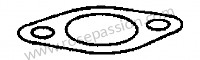 P272864 - Afdichtrubber carburateur voor Porsche 356 pré-a • 1952 • 1100 (369) • Coupe pré a • Manuele bak 4 versnellingen