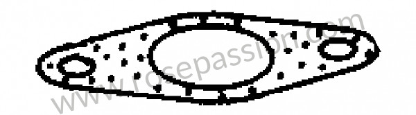 P272864 - Dichtung vergaser für Porsche 356a • 1956 • 1600 s (616 / 2) • Cabrio a t1 • 4-gang-handschaltgetriebe