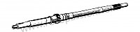 P272900 - Drive shaft z=11 for Porsche 356B T5 • 1960 • 1600 (616 / 1 t5) • Cabrio b t5 • Manual gearbox, 4 speed