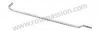 P272951 - Barra de conexion para para Porsche 356a • 1955 • 1600 s (616 / 2) • Speedster a t1 • Caja manual de 4 velocidades
