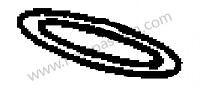 P273151 - O-ring for Porsche 356a • 1955 • 1500 carrera gt (547 / 1) • Speedster a t1 • Manual gearbox, 4 speed