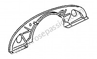 P273282 - Cache moteur pour Porsche 356a • 1957 • 1500 carrera gs (547 / 1) • Cabrio a t1 • Boite manuelle 4 vitesses