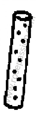 P273339 - Durit de carburant pour Porsche 356a • 1957 • 1500 carrera gs (547 / 1) • Cabrio a t2 • Boite manuelle 4 vitesses