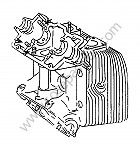 P273537 - Cabeca do cilindro com valvulas tampa do mancal e parafuso sem cabeca formado por: ilustracao para Porsche 356B T6 • 1963 • 2000 carrera gs (587 / 1) • Coupe reutter b t6 • Caixa manual 4 velocidades