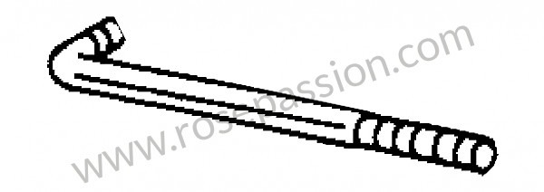 P273680 - Connecting rod for Porsche 356 pré-a • 1952 • 1100 (369) • Coupe pré a • Manual gearbox, 4 speed