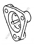 P273725 - Ventildeckel für Porsche 356a • 1956 • 1300 s (589 / 2) • Coupe a t1 • 4-gang-handschaltgetriebe