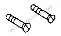 P273795 - Oval-head screw diaphragm pump for Porsche 356C • 1965 • 1600 sc (616 / 16) • Coupe reutter c • Manual gearbox, 4 speed