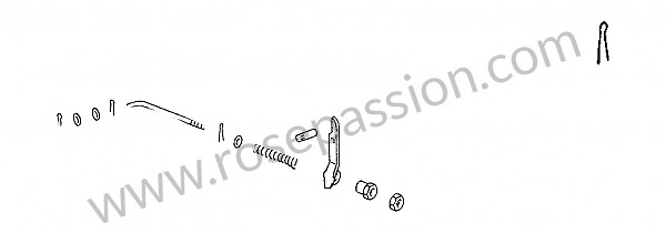 P273798 - Cotter pin for Porsche 356B T6 • 1963 • 2000 carrera gs (587 / 1) • Coupe reutter b t6 • Manual gearbox, 4 speed