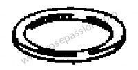 P274142 - Arandela de presion para Porsche 356a • 1959 • 1600 (616 / 1 t2) • Speedster a t2 • Caja manual de 4 velocidades