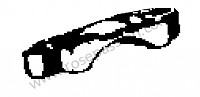 P274166 - Semicojinete para Porsche 356B T5 • 1961 • 1600 (616 / 1 t5) • Roadster b t5 • Caja manual de 4 velocidades