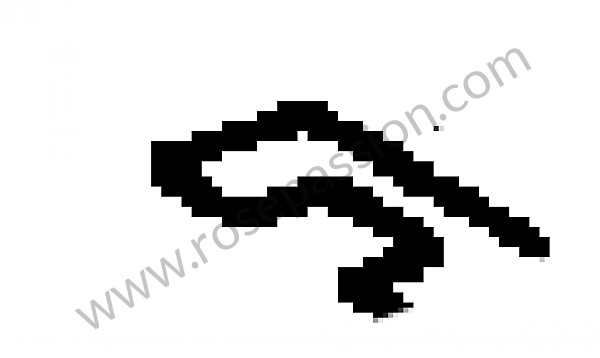 P274539 - Placa roscada suporte da fechadura para Porsche 356B T5 • 1960 • 1600 s (616 / 2 t5) • Roadster b t5 • Caixa manual 4 velocidades
