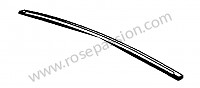 P274648 - Renfort encadrement du toit pour Porsche 356B T6 • 1963 • 1600 (616 / 1 t6) • Coupe reutter b t6 • Boite manuelle 4 vitesses