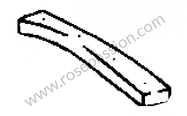 P274807 - Polsterteil für Porsche 356C • 1964 • 1600 sc (616 / 16) • Coupe karmann c • 4-gang-handschaltgetriebe