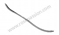 P274991 - Sierframe-element voor Porsche 356a • 1957 • 1600 s (616 / 2 t2) • Speedster a t2 • Manuele bak 4 versnellingen