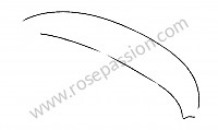 P275286 - Forro cuero artificial para Porsche 356B T5 • 1960 • 1600 carrera gt (692 / 3a) • Coupe b t5 • Caja manual de 4 velocidades