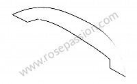 P275290 - Covering leatherette for Porsche 356B T5 • 1960 • 1600 (616 / 1 t5) • Roadster b t5 • Manual gearbox, 4 speed