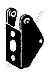 P275572 - Palier de capote pour Porsche 356B T6 • 1963 • 2000 carrera gs (587 / 1) • Cabrio b t6 • Boite manuelle 4 vitesses