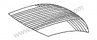 P275588 - Heat insulation for Porsche 356C • 1963 • 1600 sc (616 / 16) • Cabrio c • Manual gearbox, 4 speed