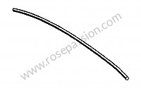P275605 - Tubo curvo para Porsche 356B T5 • 1961 • 1600 s (616 / 2 t5) • Cabrio b t5 • Caixa manual 4 velocidades