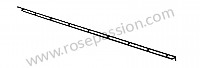 P275694 - Rail for Porsche 356B T6 • 1962 • 1600 s (616 / 12 t6) • Coupe reutter b t6 • Manual gearbox, 4 speed
