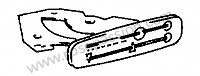 P275735 - Carcasa del interruptor para Porsche 356C • 1964 • 2000 carrera gs (587 / 1) • Coupe c • Caja manual de 4 velocidades