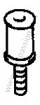 P275791 - Silentbloc heater for Porsche 356B T5 • 1960 • 1600 (616 / 1 t5) • Coupe b t5 • Manual gearbox, 4 speed