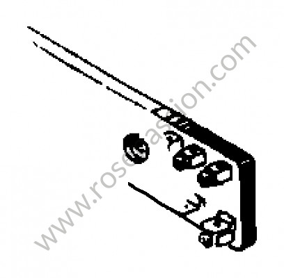 P275820 - Caja de fusibles con fusible para Porsche 356C • 1965 • 1600 sc (616 / 16) • Coupe reutter c • Caja manual de 4 velocidades