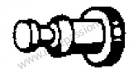 P275826 - Lichtschakelaar farbangabe erforderlich voor Porsche 356a • 1959 • 1600 (616 / 1 t2) • Speedster a t2 • Manuele bak 4 versnellingen