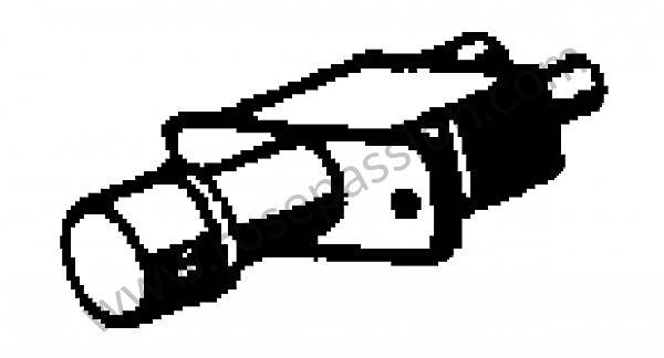 P275842 - Commutateur feux croismt pour Porsche 356a • 1958 • 1600 (616 / 1 t2) • Convertible d'a t2 • Boite manuelle 4 vitesses