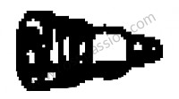 P275854 - Prise tableau de bord pour Porsche 356a • 1956 • 1500 carrera gt (547 / 1) • Speedster a t1 • Boite manuelle 4 vitesses