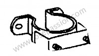 P276059 - Soporte para Porsche 356C • 1964 • 2000 carrera gs (587 / 1) • Coupe c • Caja manual de 4 velocidades