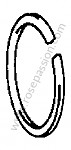 P276189 - Winkel ring für Porsche 356a • 1958 • 1600 carrera gs (692 / 2) • Coupe a t2 • 4-gang-handschaltgetriebe