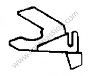 P276361 - Estribo de soporte carburador para Porsche 356B T5 • 1960 • 1600 carrera gt (692 / 3) • Coupe b t5 • Caja manual de 4 velocidades